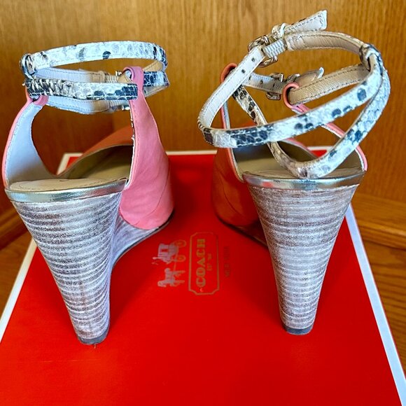 Coach Ollie Buff Leather Shoes  - Size 10M - Picture 3 of 5